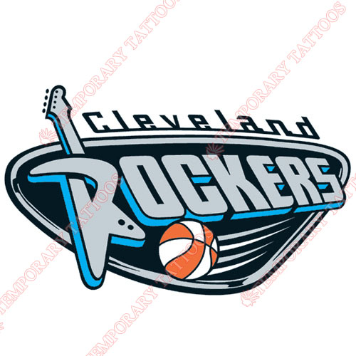 Cleveland Rockers Customize Temporary Tattoos Stickers NO.8550